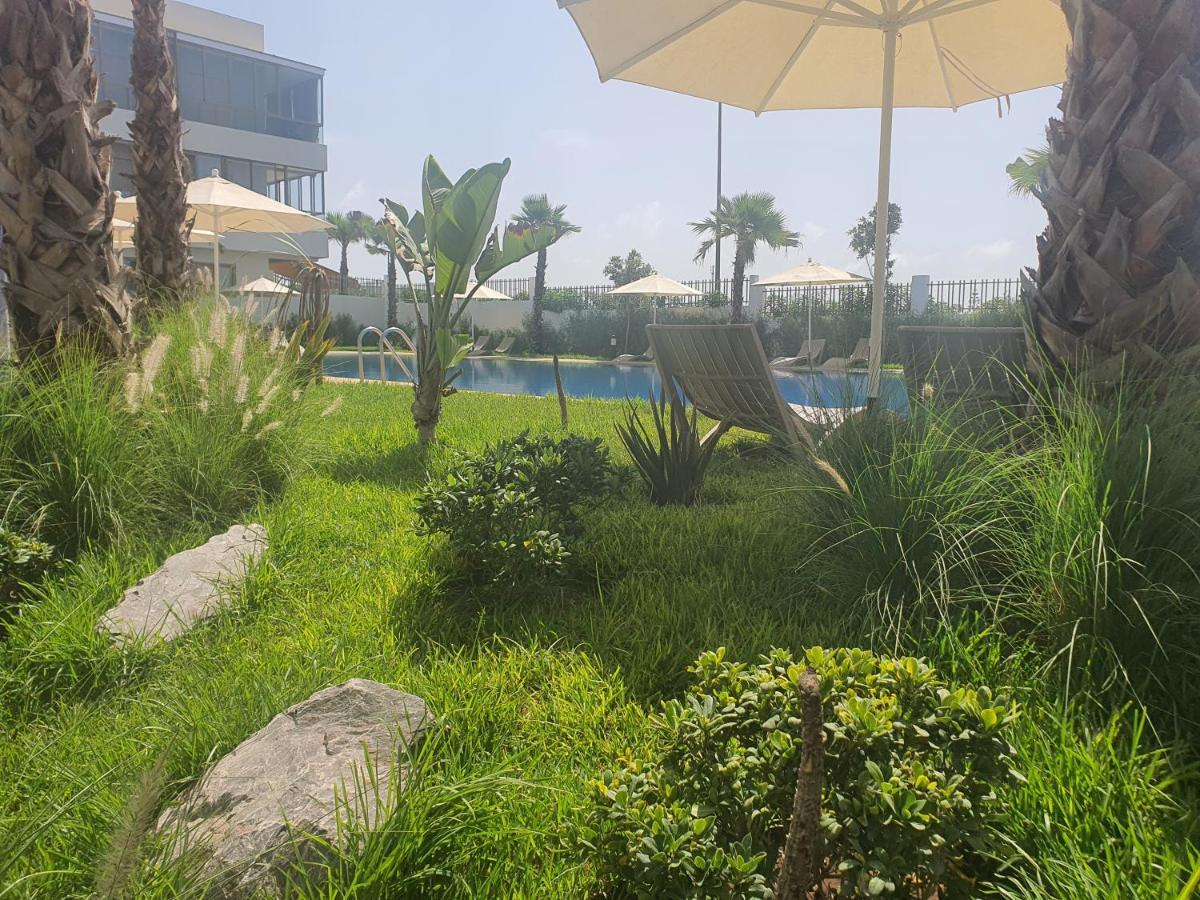 Heaven Beach Apartment Sidi Rahal  Bagian luar foto